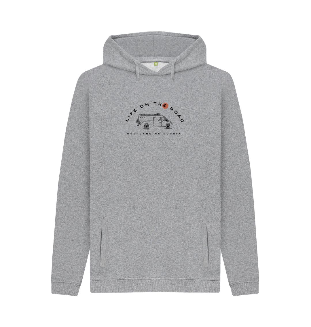 Light Heather Men's Van Life Hoodie in Light