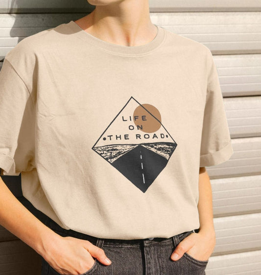 Women's Life on the Road Tee in Light