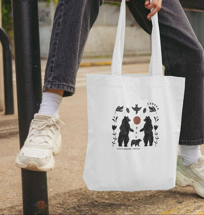 Wild Bear Folk Tote Bag - LIMITED EDITION