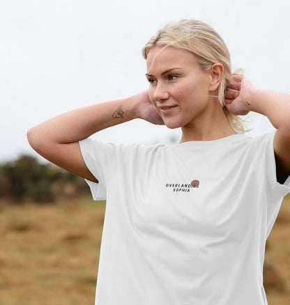 Women's Overlanding Sophia Plain Tee in Light