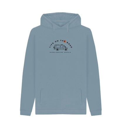 Stone Blue Men's Van Life Hoodie in Light