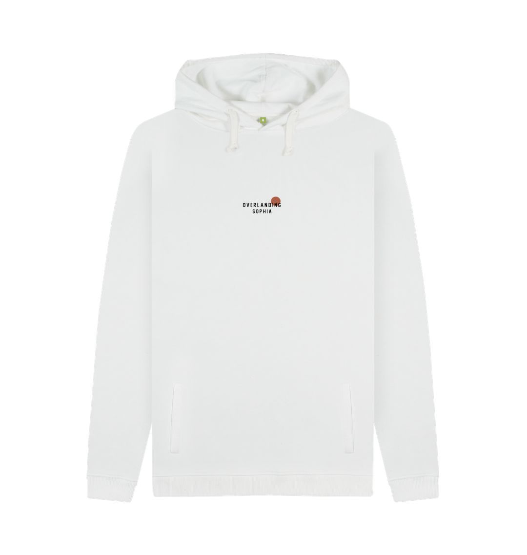 White Men's Life on the Road Hoodie in Light