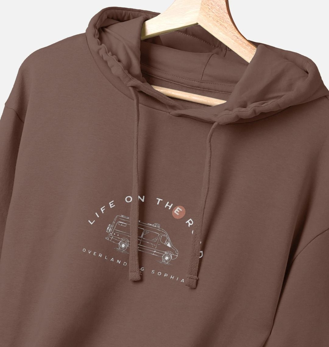 Men's Van Life Hoodie in Dark