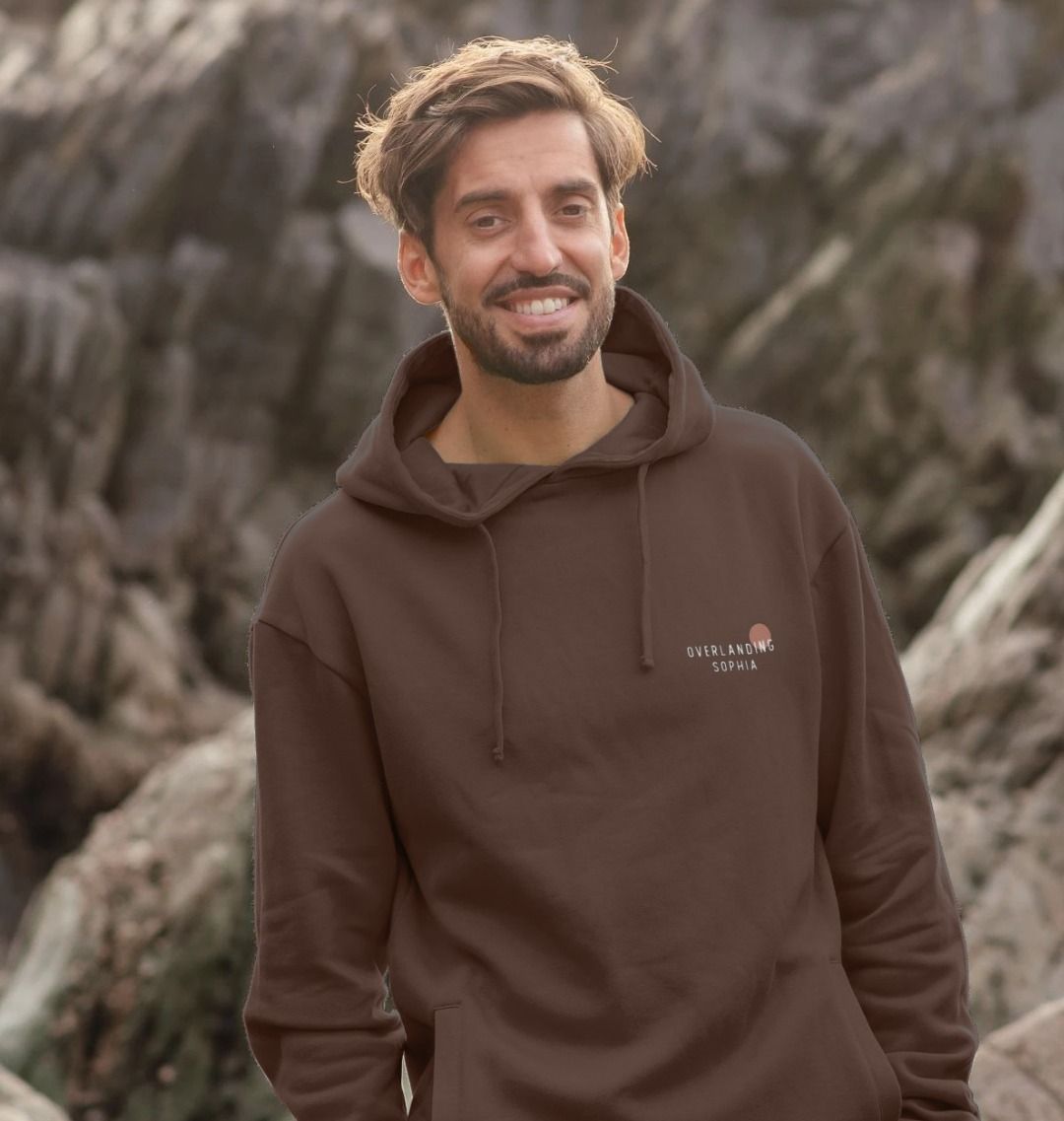 Men's Overlanding Sophia Hoodie in Dark