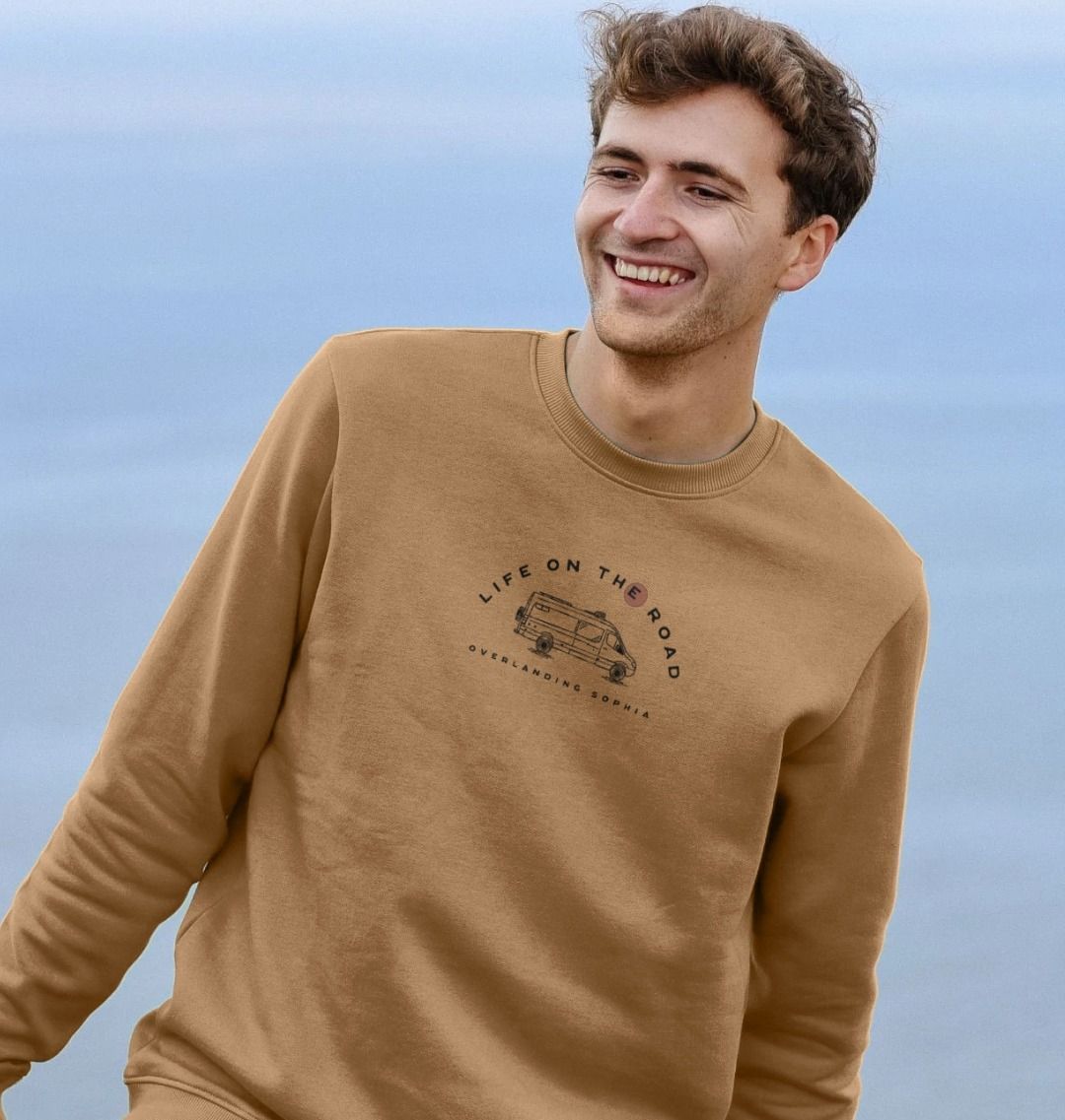 Men's Van Life Sweater in Light