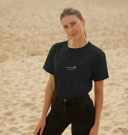 Women's Overlanding Sophia Plain Tee in Dark