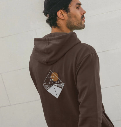 Men's Life on the Road Hoodie in Dark