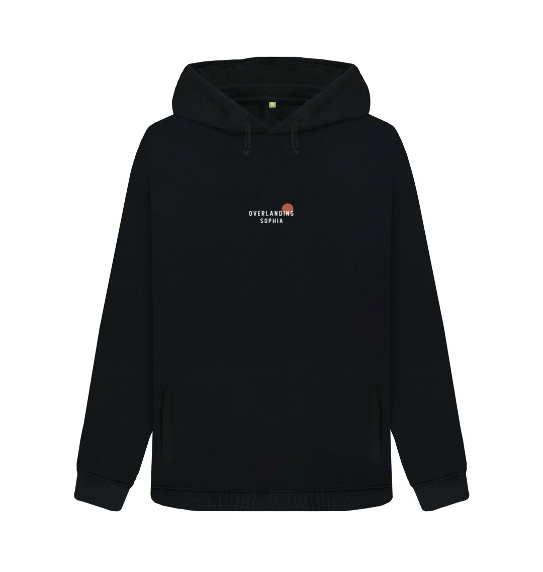 Black Women's Life on the Road Hoodie in Dark