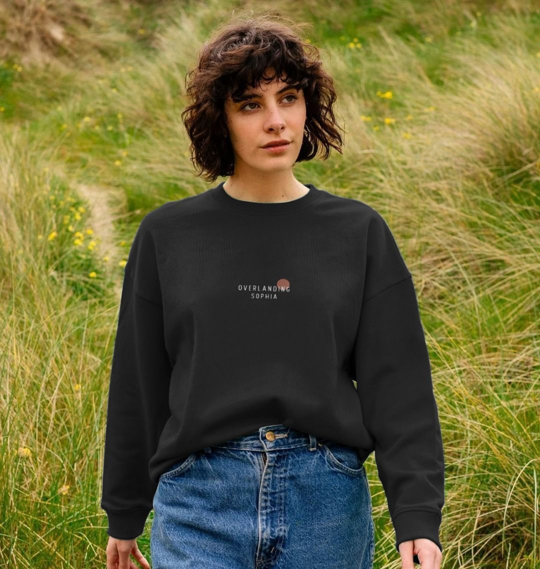 Women's Overlanding Sophia Oversize Sweater in Dark