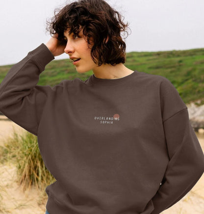 Women's Overlanding Sophia Oversize Sweater in Dark