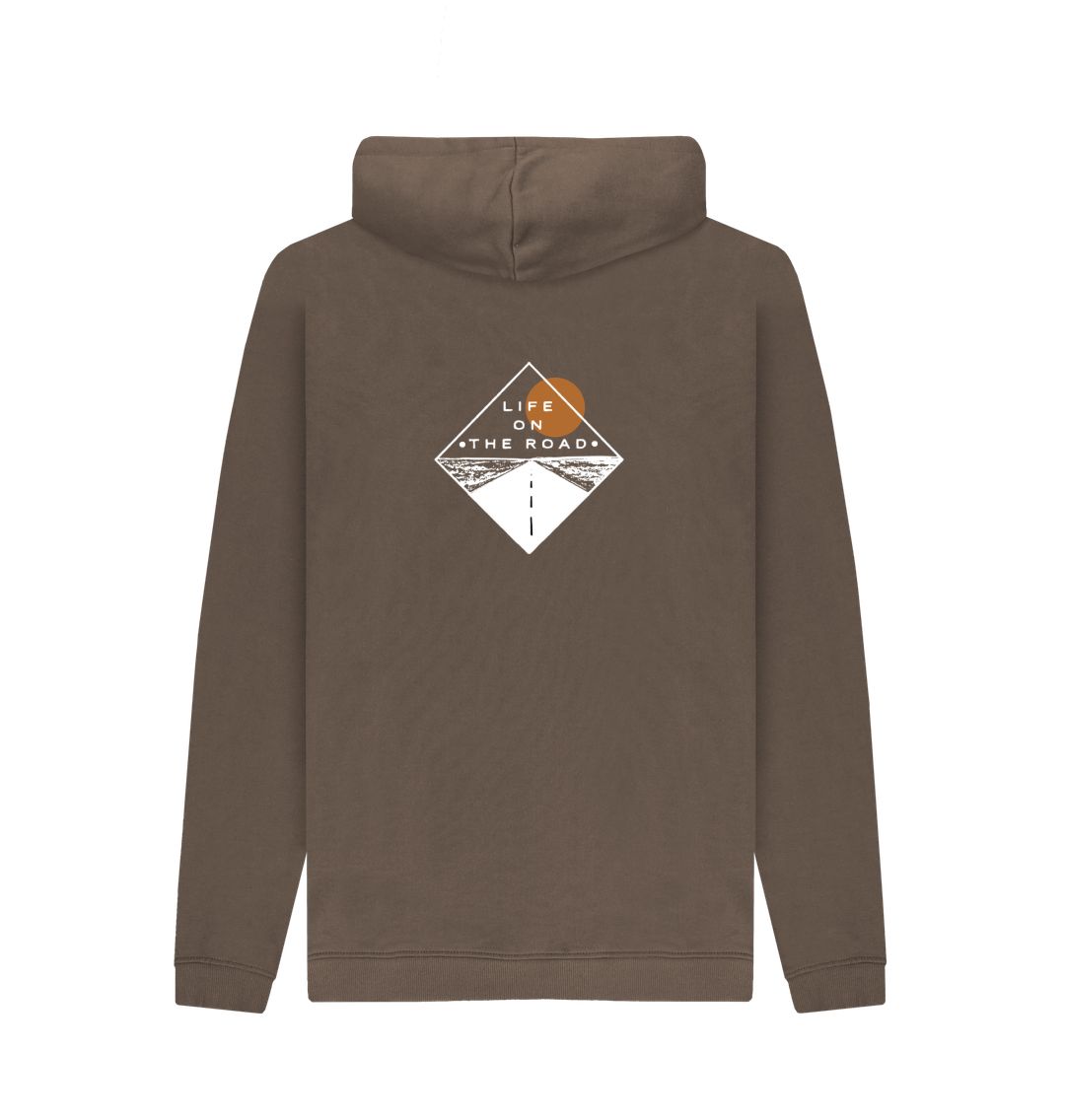 Men's Life on the Road Hoodie in Dark