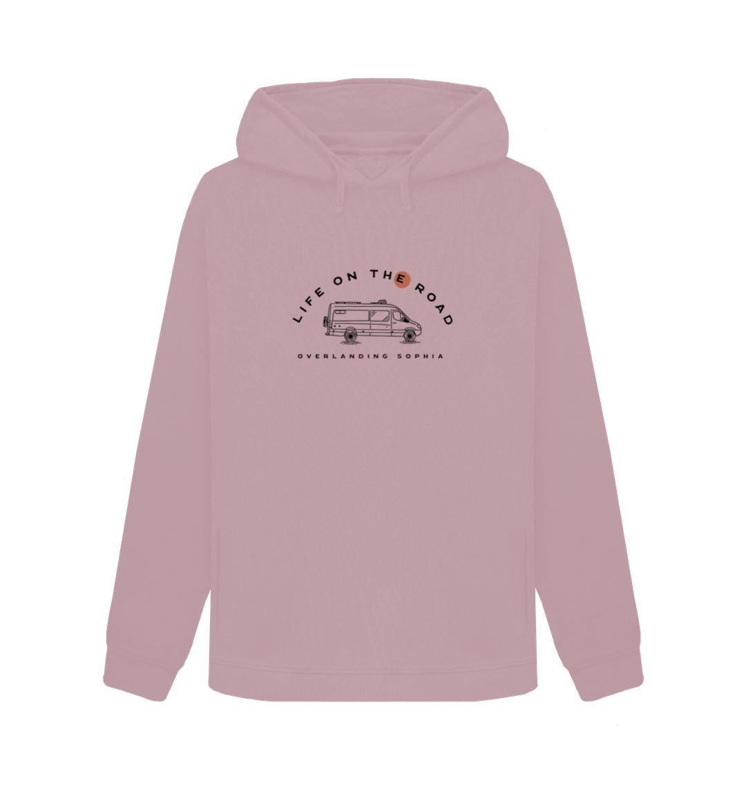 Mauve Women's Van Life Hoodie in Light