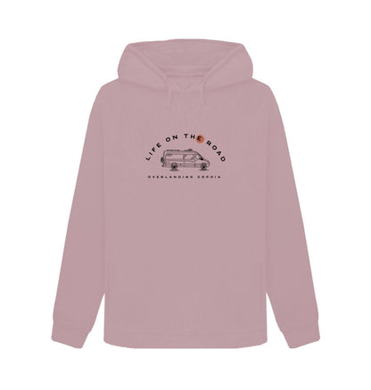 Mauve Women's Van Life Hoodie in Light