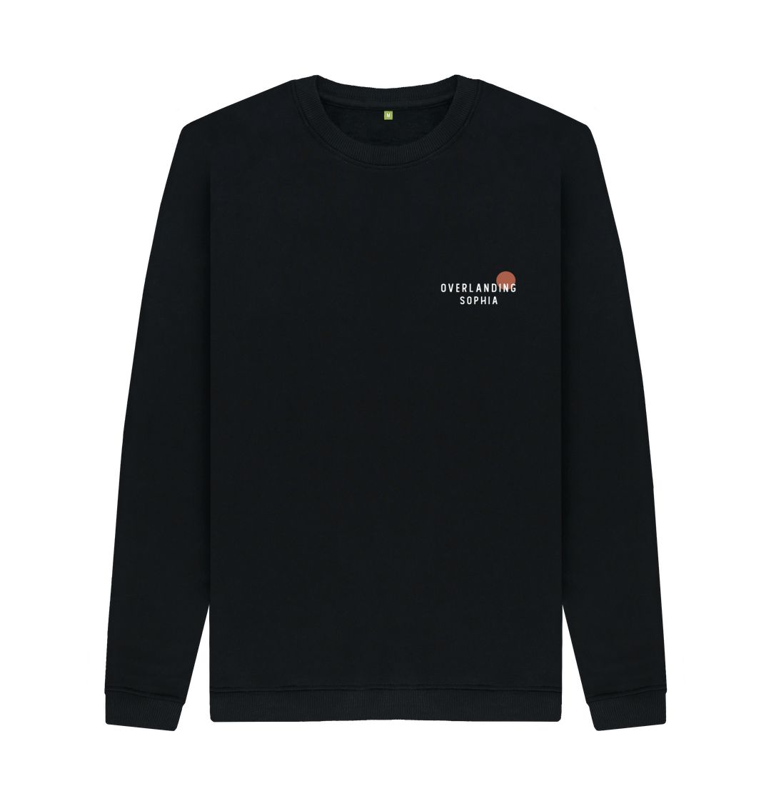 Black Men's Overlanding Sophia Sweater in Dark