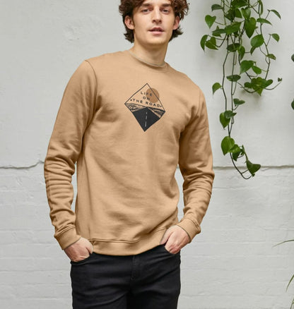 Men's Life on the Road Sweater in Light