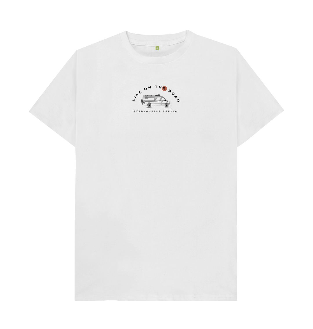 White Men's Van Life Plain Tee