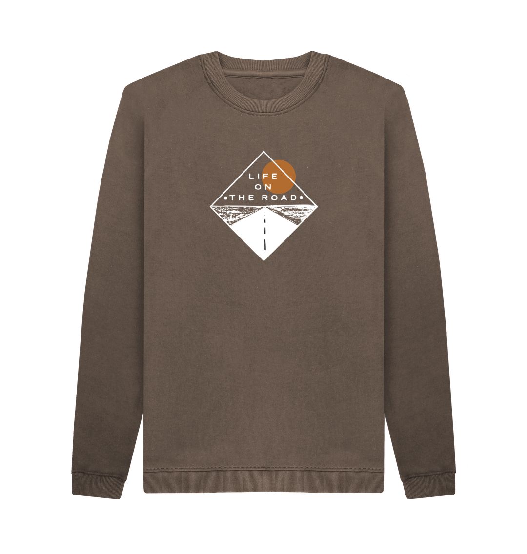 Chocolate Men's Life on the Road Sweater in Dark