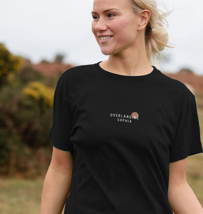 Women's Overlanding Sophia Plain Tee in Dark