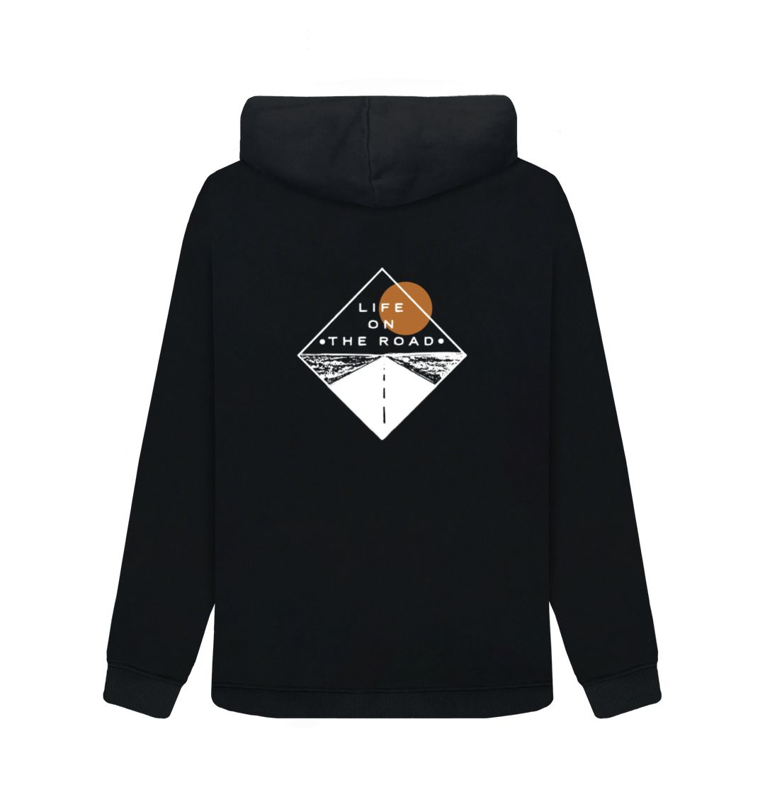 Women's Life on the Road Hoodie in Dark