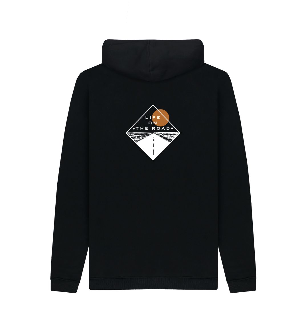 Men's Life on the Road Hoodie in Dark