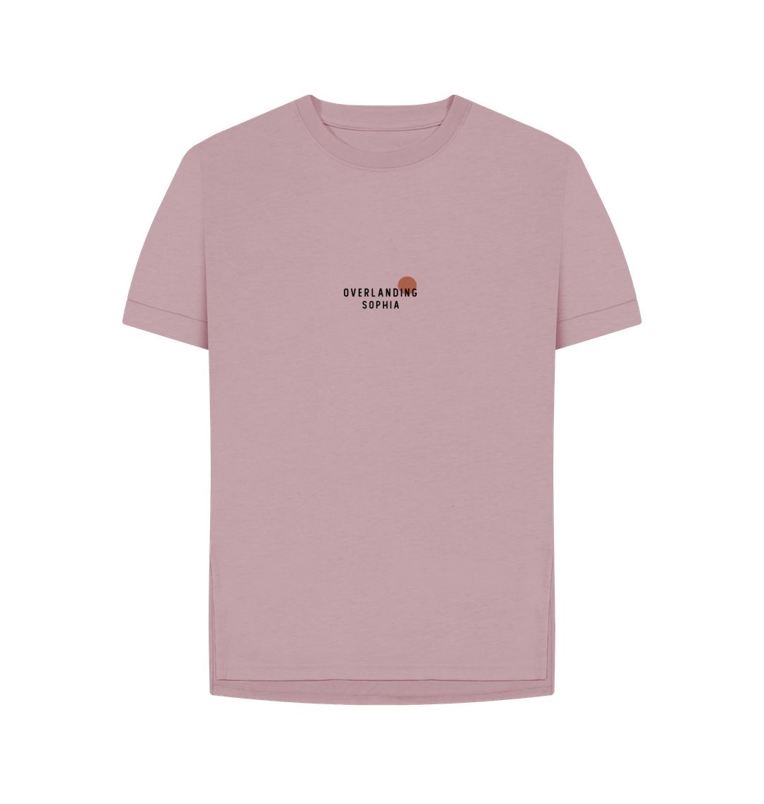 Mauve Women's Overlanding Sophia Plain Tee in Light