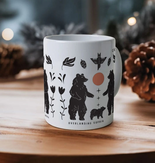 Wild Bear Folk Coffee Mug