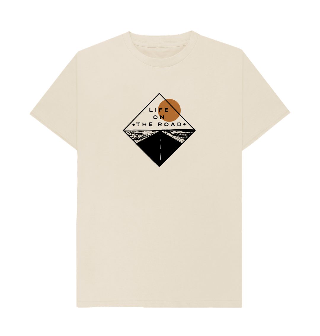 Oat Men's Life on the Road Tee in Light