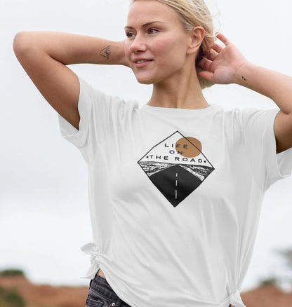 Women's Life on the Road Tee in Light