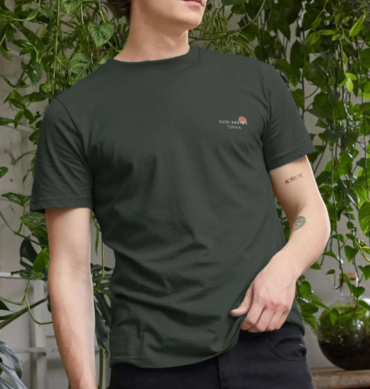 Men's Overlanding Sophia Plain Tee in Dark