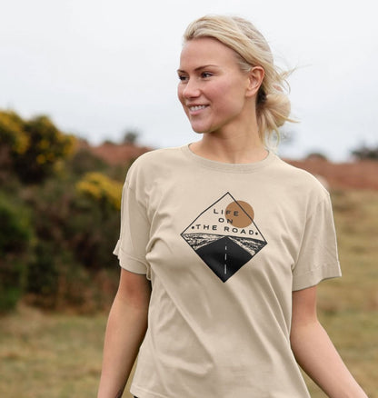 Women's Life on the Road Tee in Light