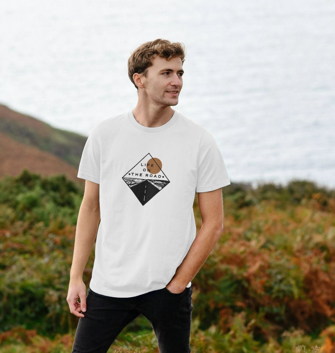 Men's Life on the Road Tee in Light