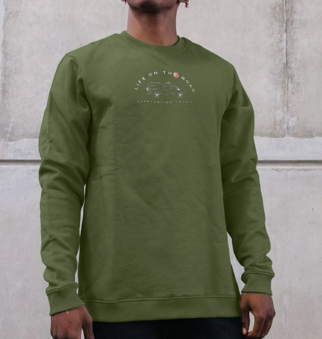 Men's Van Life Sweater in Dark